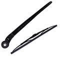 3PCS Rear Wiper Arm w/ Blade & Base Cover Cap for Porsche Cayenne 2003-2010