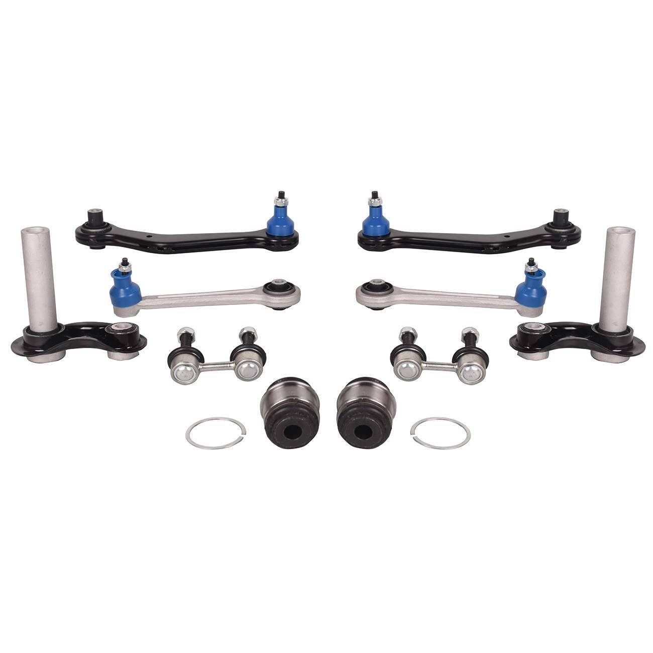 10Pcs Rear Suspension Control Arm w/ Ball Joint Kit Fits BMW E53 X5 2000-2006