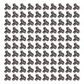 100pcs Fender Liner Fastener Rivet Push Clips Retainer for Acura Mazda Audi
