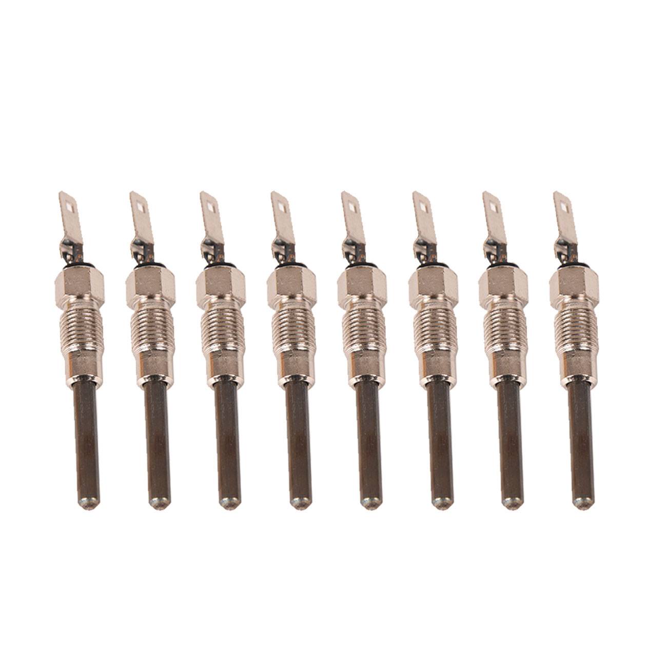 8Pc Glowplug Glow Plug 12563554 Fits GMC Hummer Chevy 6.2L 6.5L Diesel 1985-2002