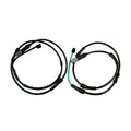 For BMW F10 528 535 New Set of 2 Brake Pad Wear Sensor Kit Front+Rear