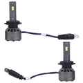 H7 LED Headlight Bulbs 8000lm/Set Brightness 6000K White
