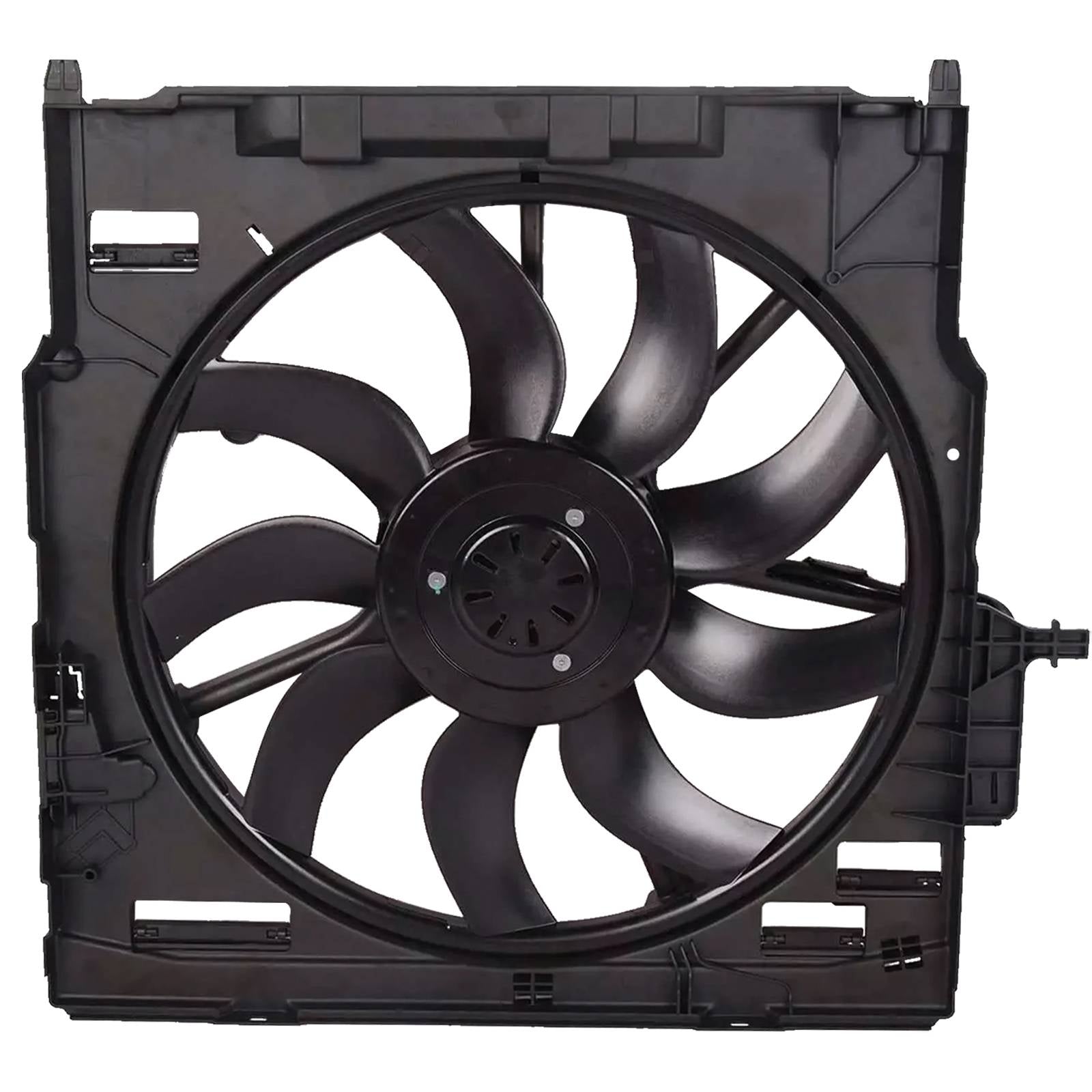 Radiator Cooling Fan Assembly Fits BMW X5 X6 3.0L 2009-2013 17428618242
