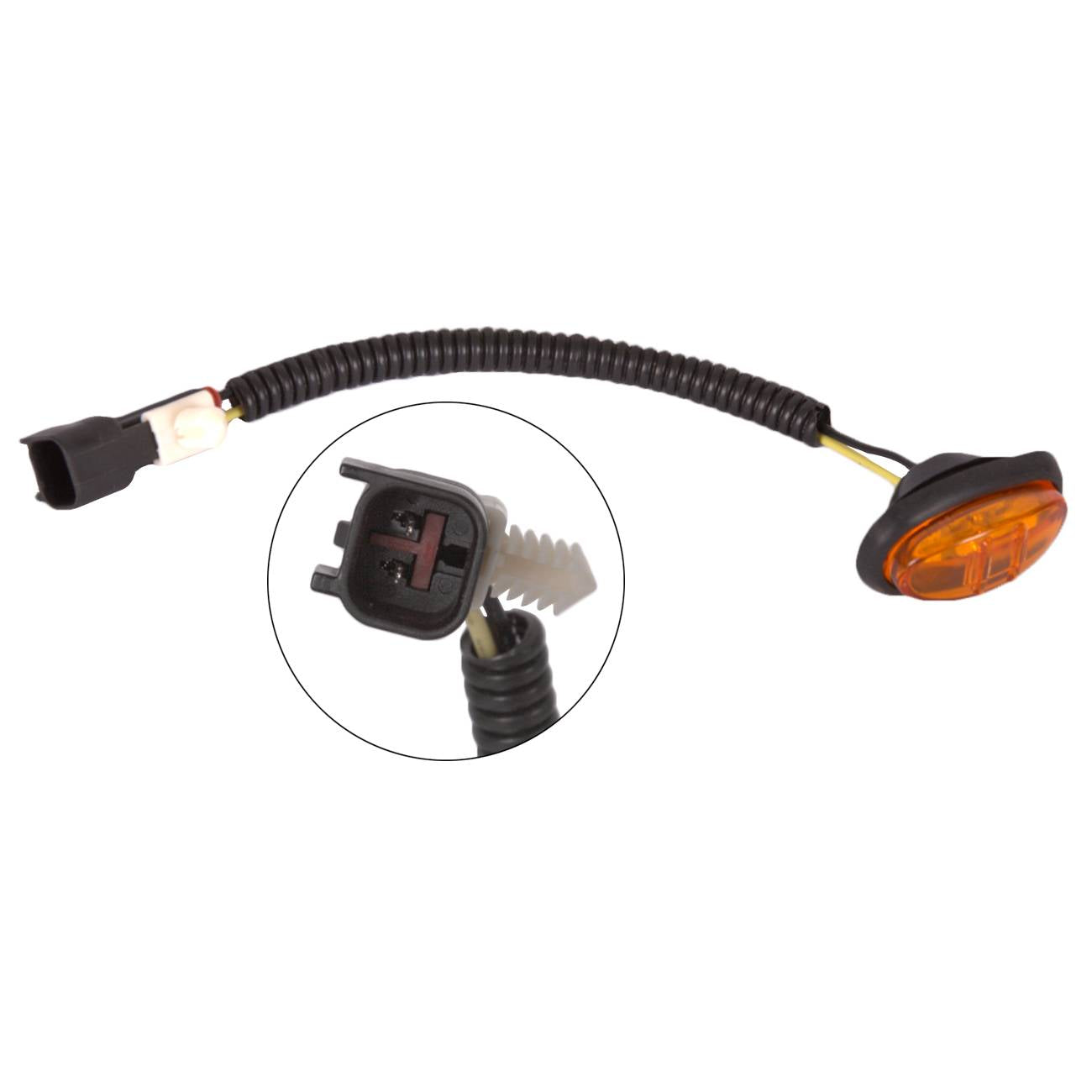 Yellow Wheel Fender Signal Led Light for Ford F-150 2017 2018 2019