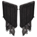 Pair front air shutter movable Barbecue grill For Tesla Model S 2016-2021