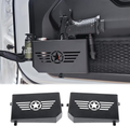 Metal Front Door Storage Pocket Fits Jeep Wrangler JL Gladiator JT