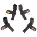 4pcs Front & Rear Left Right ABS Speed Sensor For 07-17 Toyota Tundra Sequoia