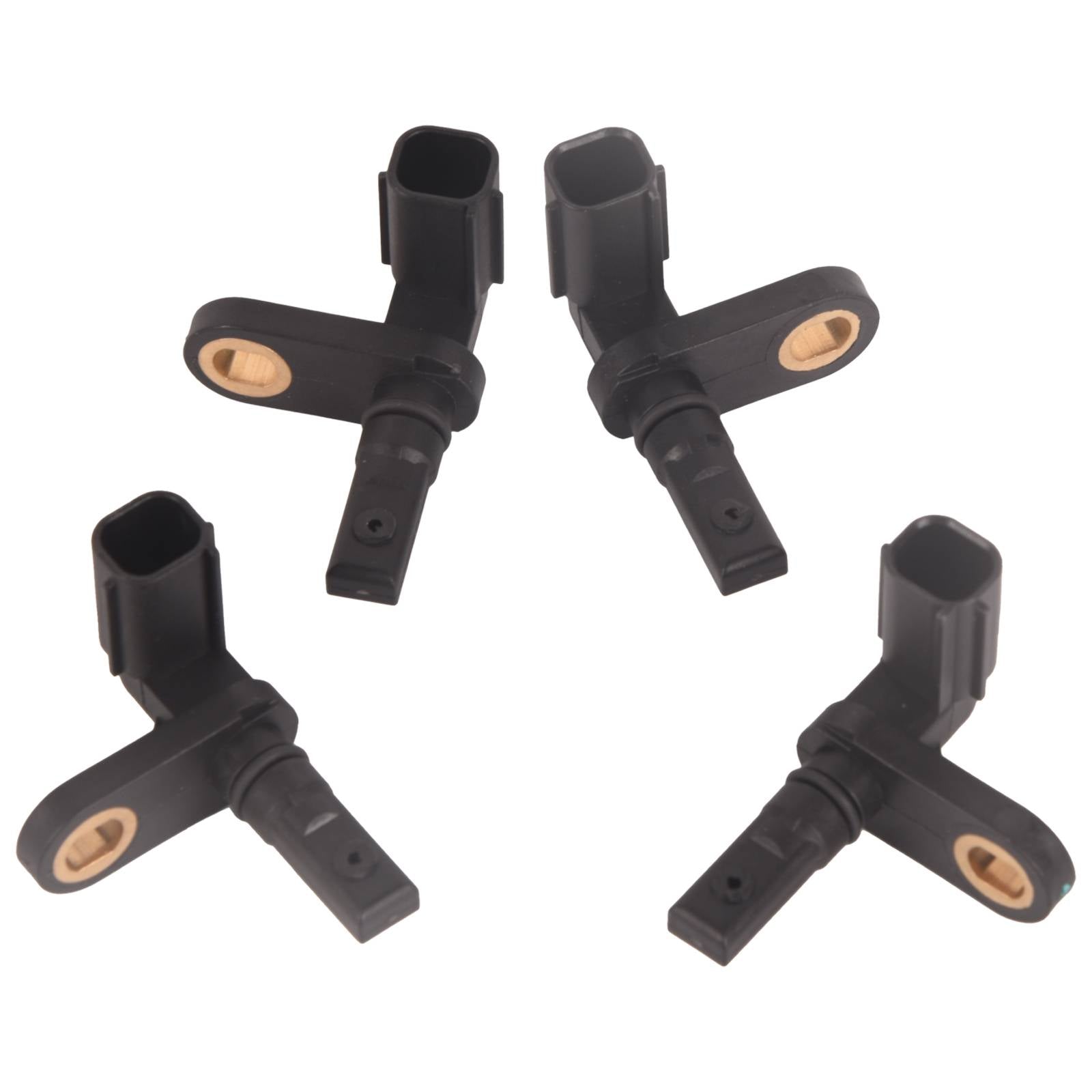4pcs Front & Rear Left Right ABS Speed Sensor For 07-17 Toyota Tundra Sequoia