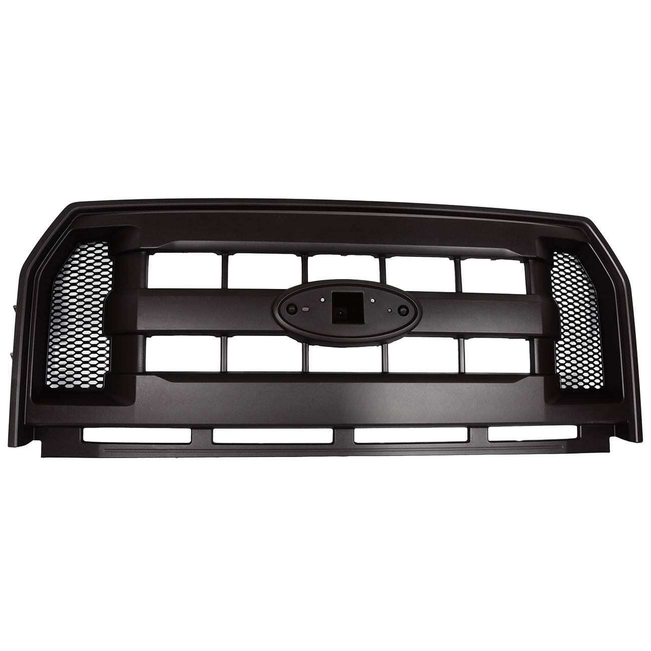 Front Black Mesh Hood Bumper Grille For Ford F150 2015 2016 2017