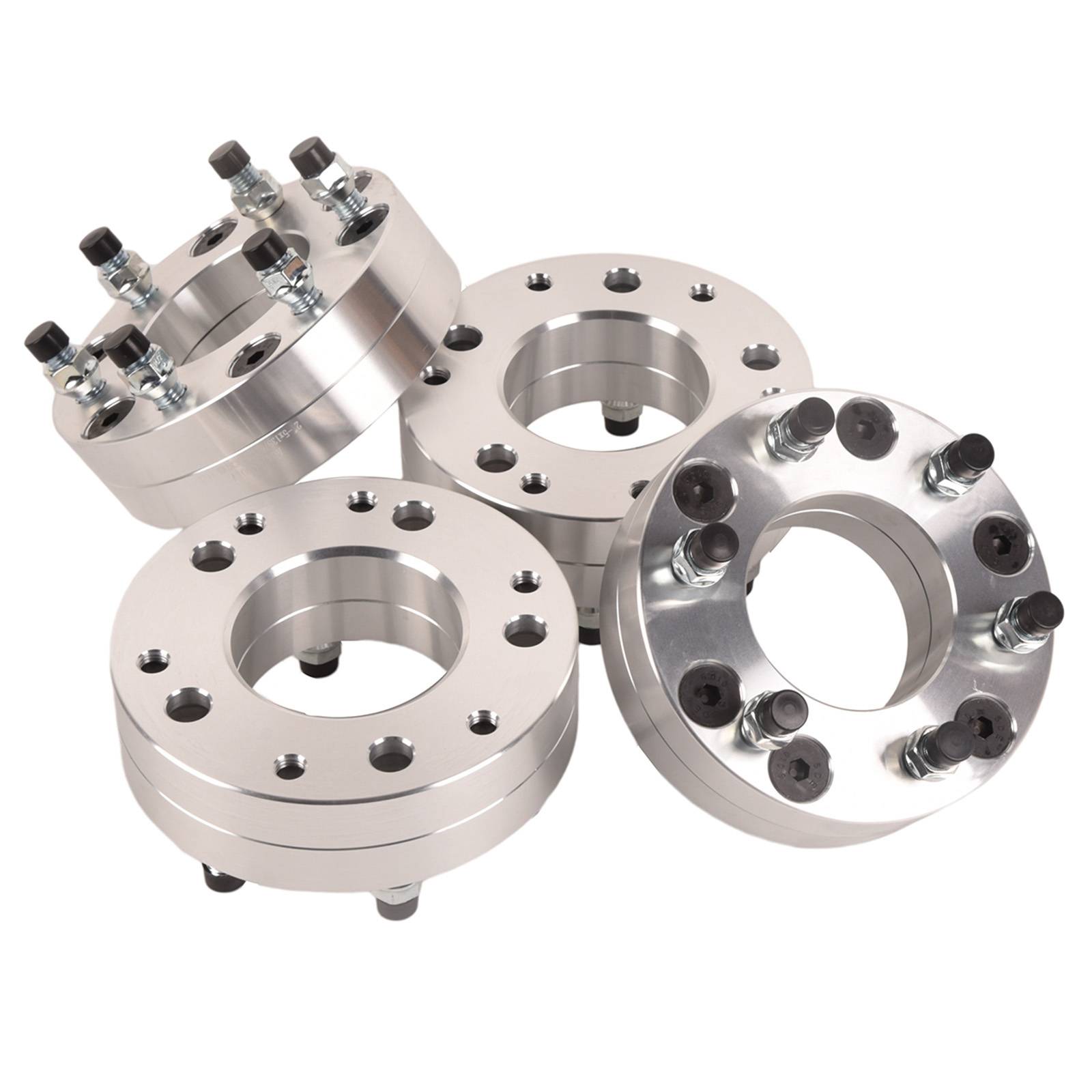 4x 2in in Thick 5x135 to 6x135 Wheel Adapter Spacer M14x2 Stud for Ford Lincoln