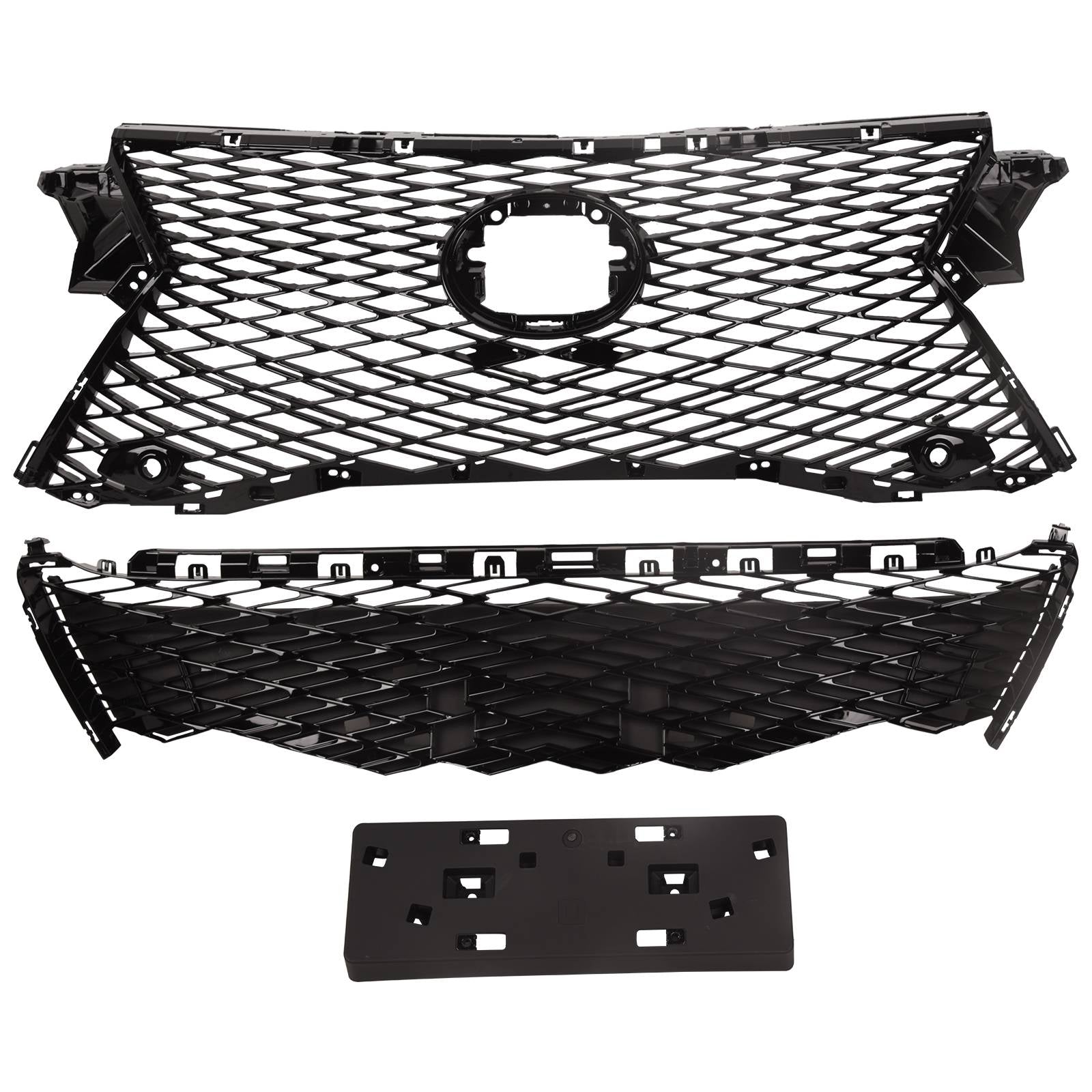 Front Grille Kit For Lexus RX350 RX450h 2016-2019 531110E200 531120E160