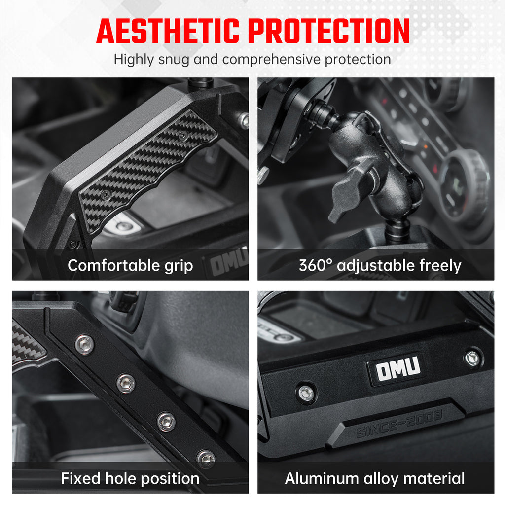 Center Console Grab Handle With Phone Holder For Ford Bronco 2021+