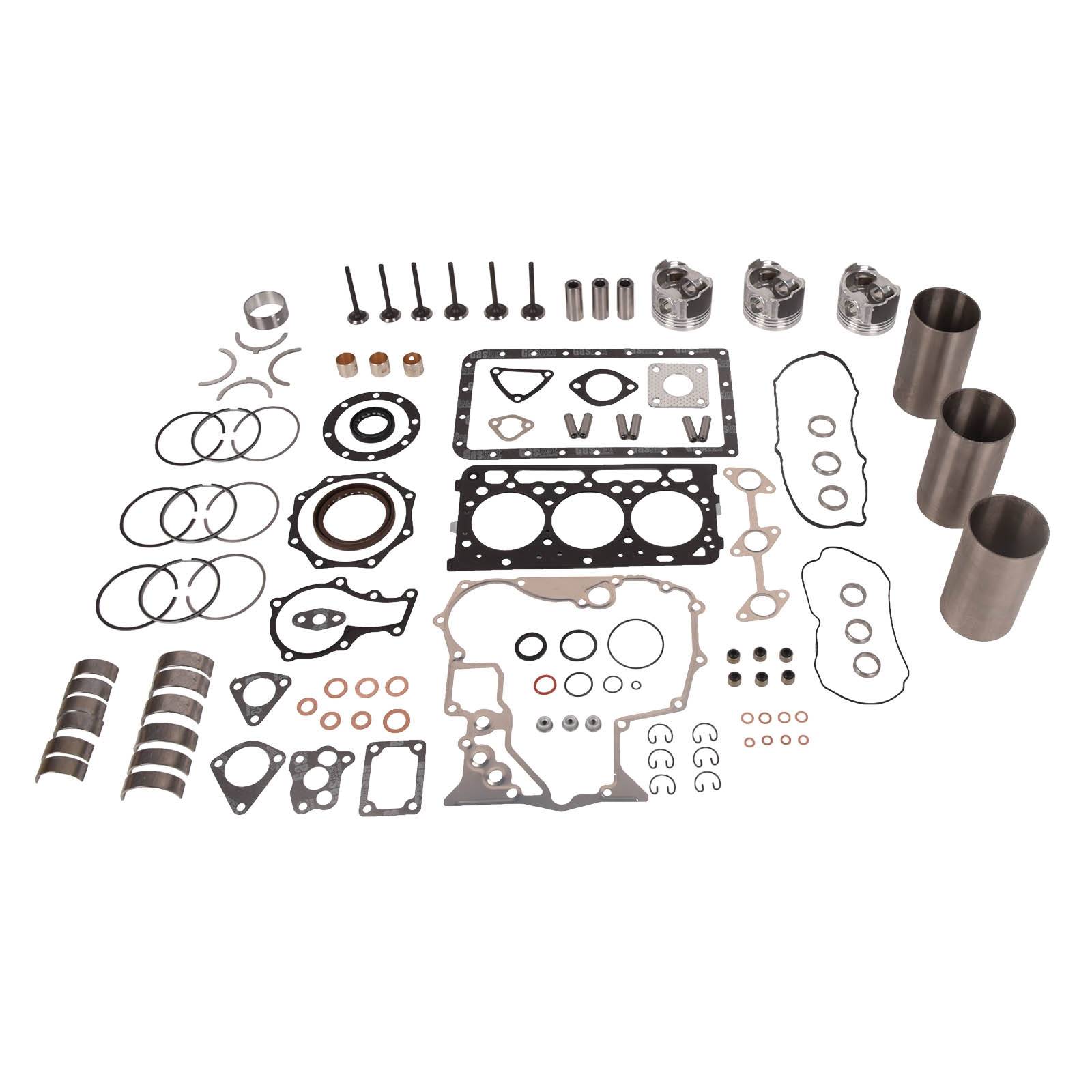 D902 STD Engine Overhaul Rebuild Kit Fits Kubota RTV900 RTV900W RTV900G RTV900R