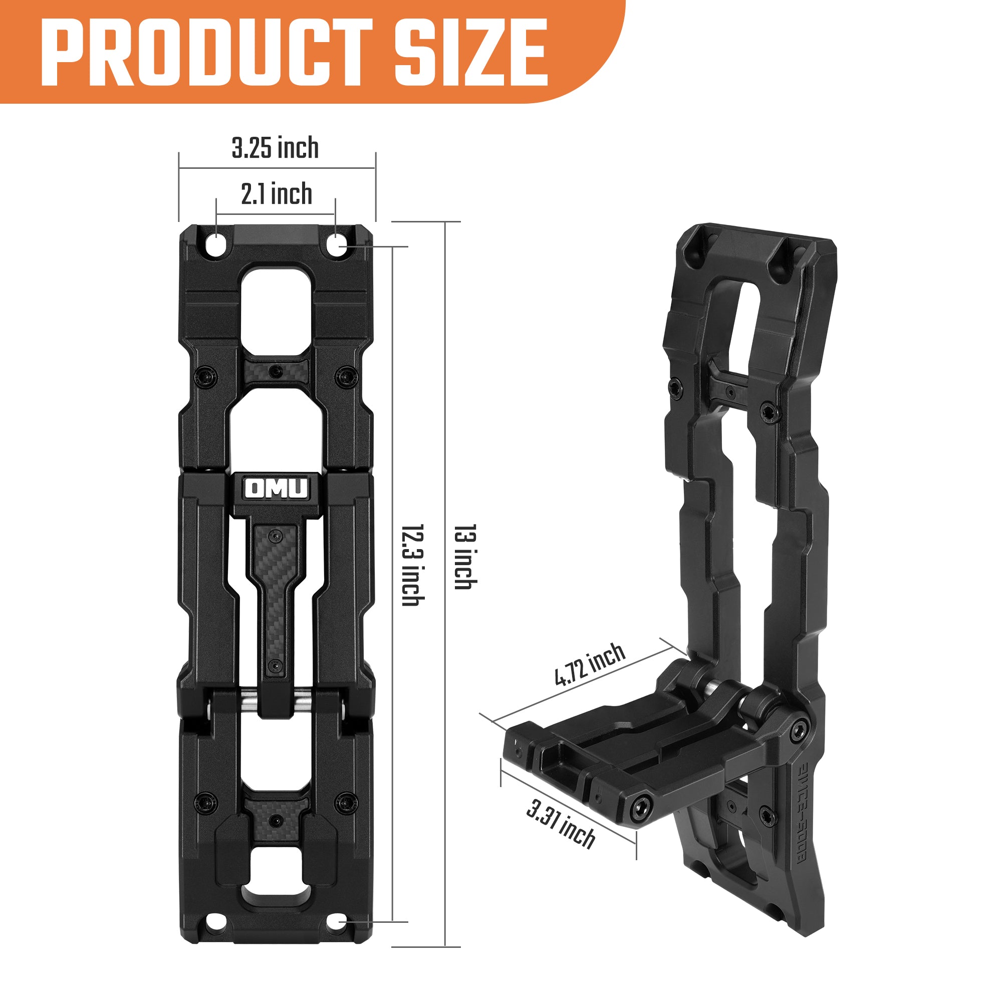 Door Hinge Step For 2007-2025 Jeep Wrangler & 2020-2025 Gladiator