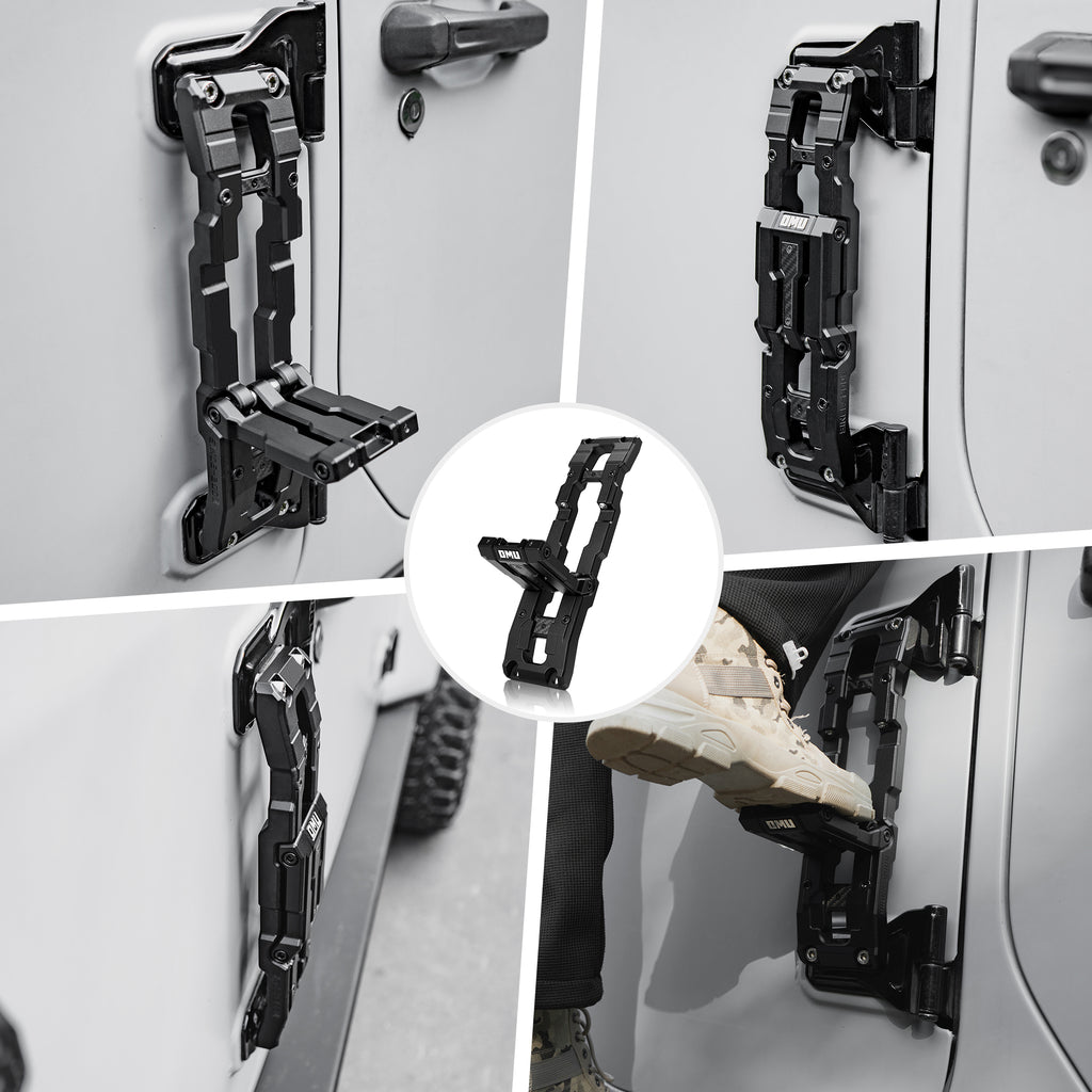 Door Hinge Step For 2007-2025 Jeep Wrangler & 2020-2025 Gladiator