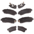 Front & Rear Ceramic Brake Pads For 2007-2011 Honda CR-V,2012-2016 AWD CR-V