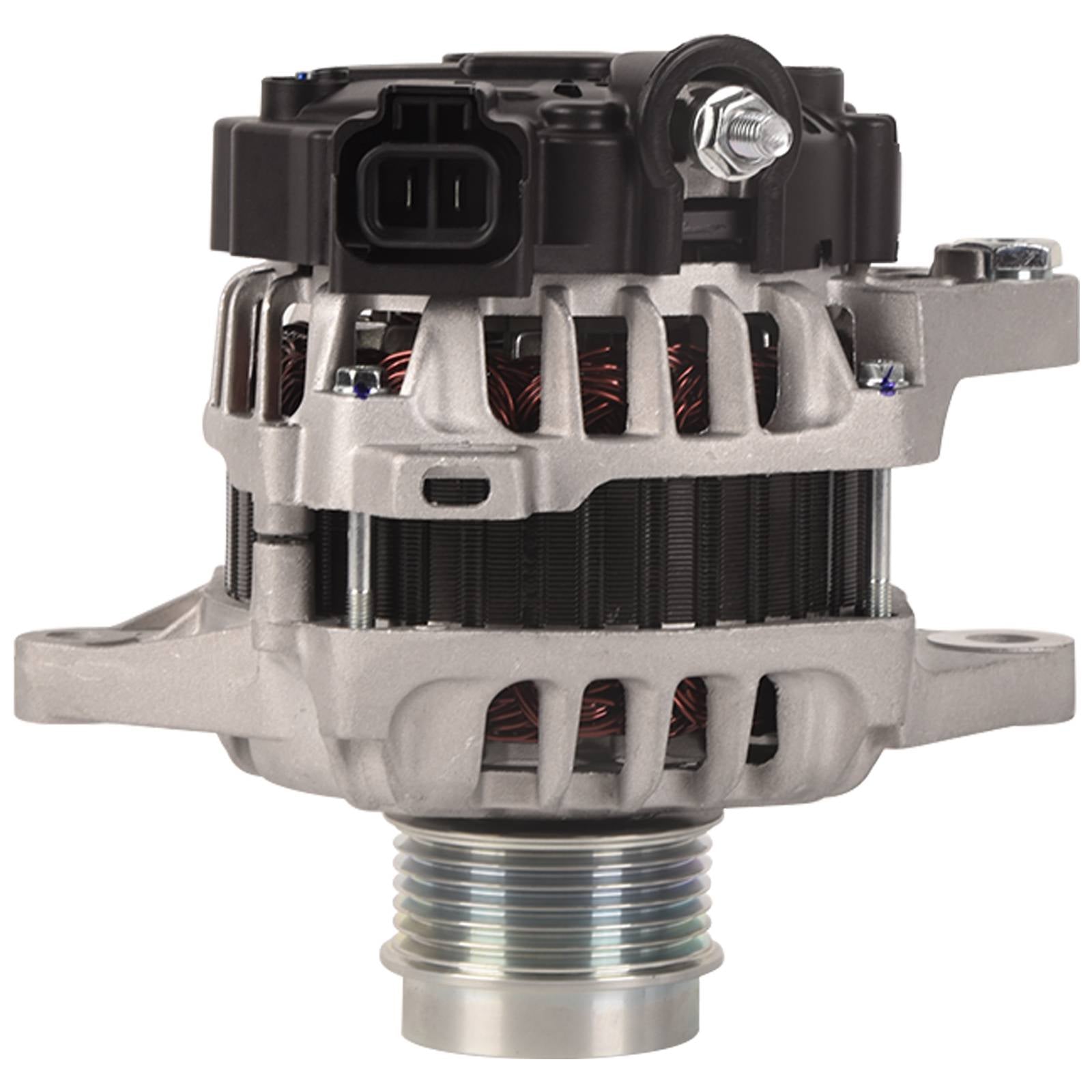Alternator Fits Kia Soul 2012-2013 L4 1.6L 90A 12 V CW 6-Groove Decoupler Pulley