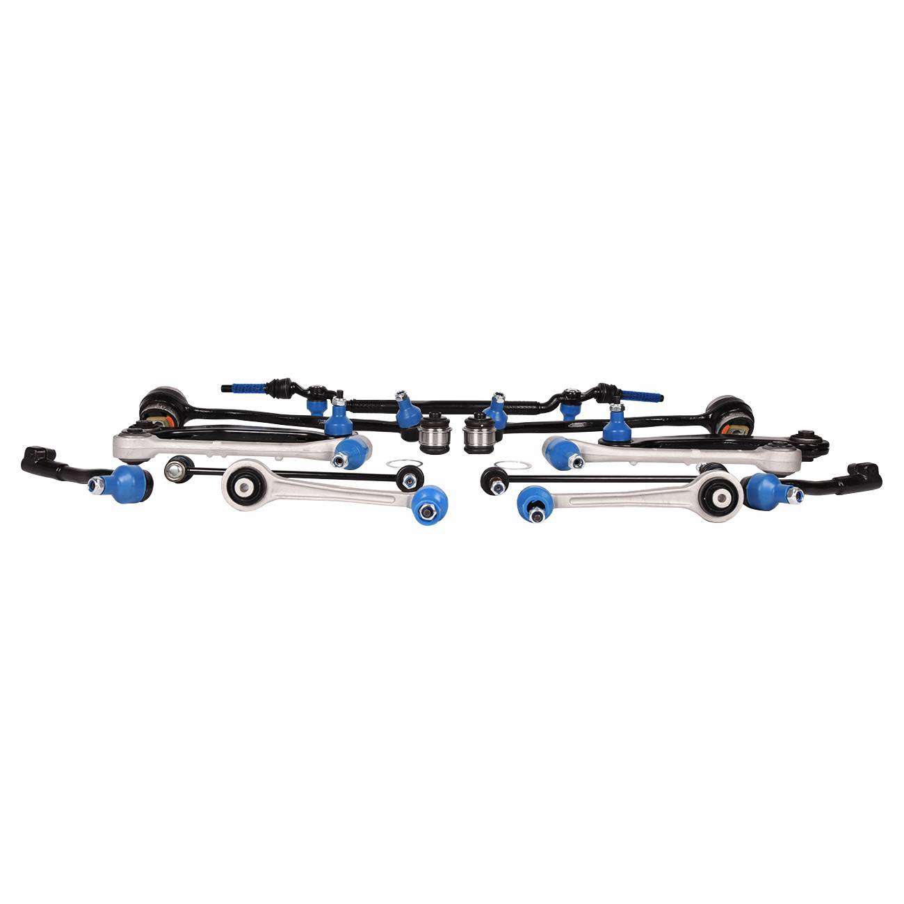 15x Front Rear Control Arm Bushing Tie Rod Sway Bar Link for BMW 740i 750iL E38