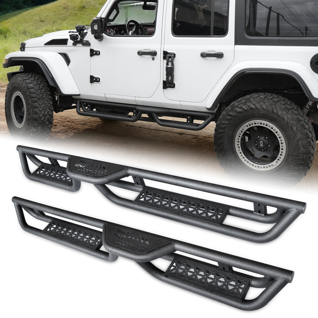 Running Boards Compatible with Jeep Wrangler JL