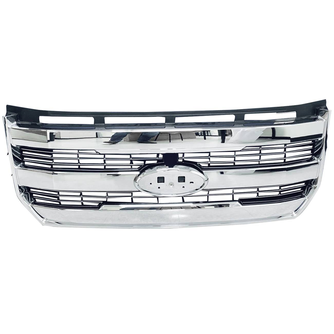 Front Chrome Grille Grill w/ Camera Hole for Ford F-150 2015 - 2017 FL3Z8200PA