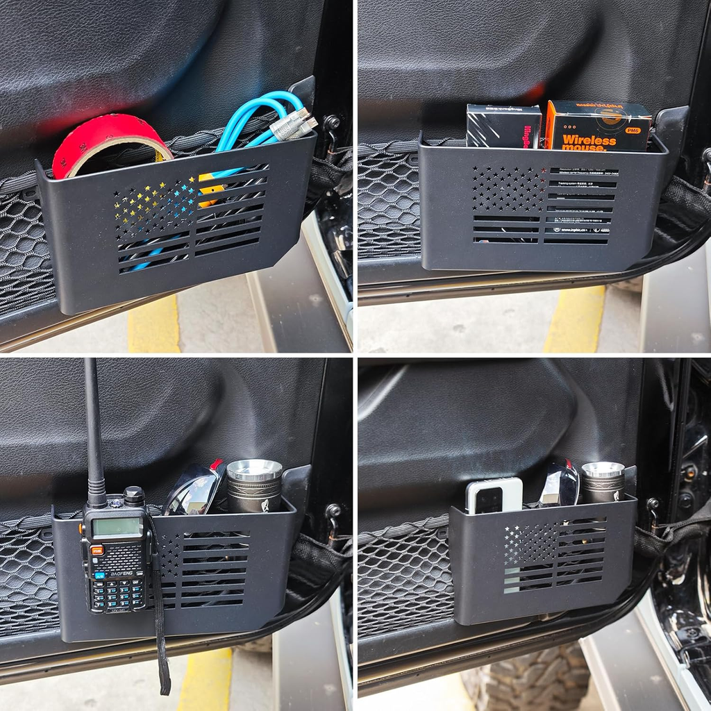 Front Door Storage Box for Jeep Wrangler JL JLU Gladiator JT