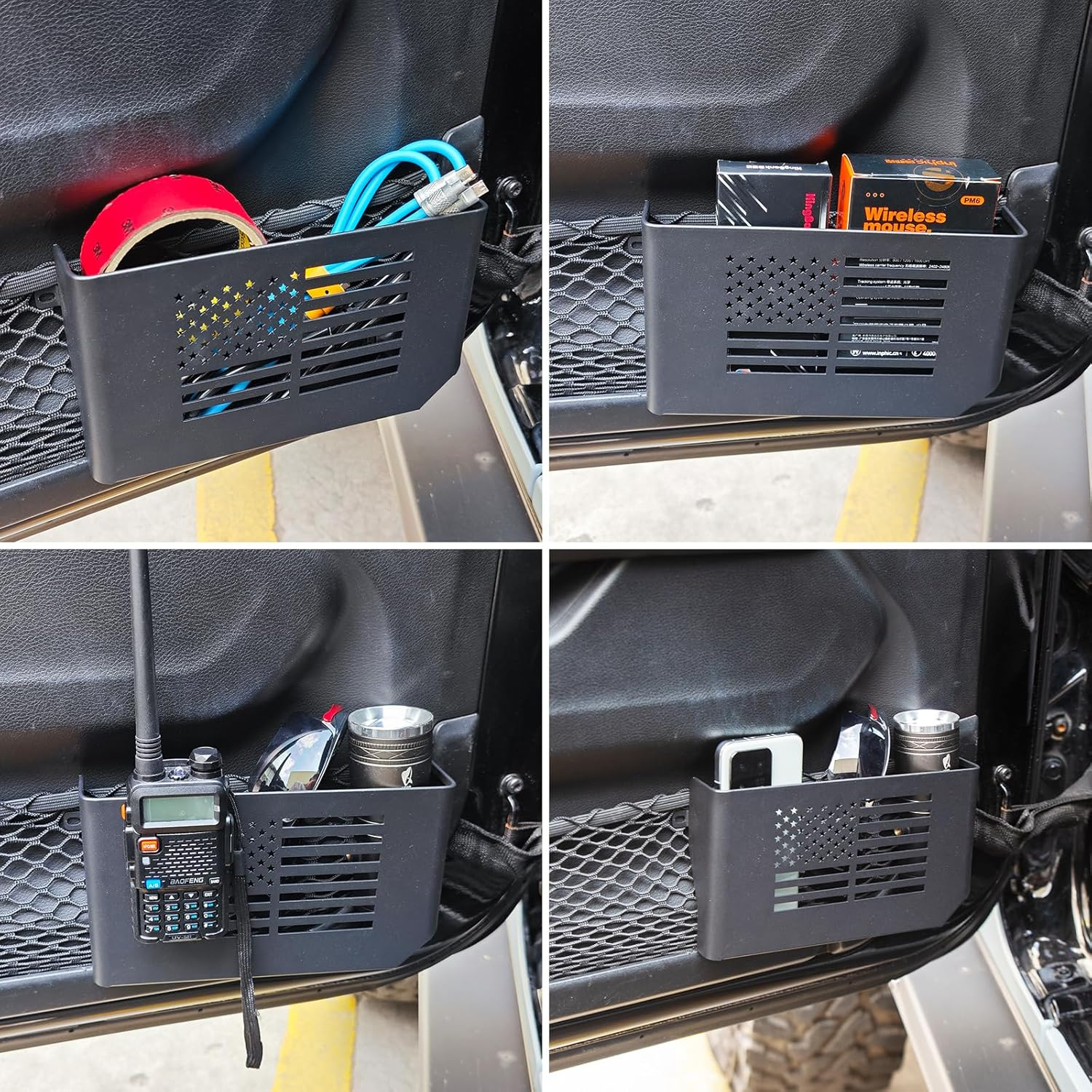 Front Door Storage Box for Jeep Wrangler JL JLU Gladiator JT