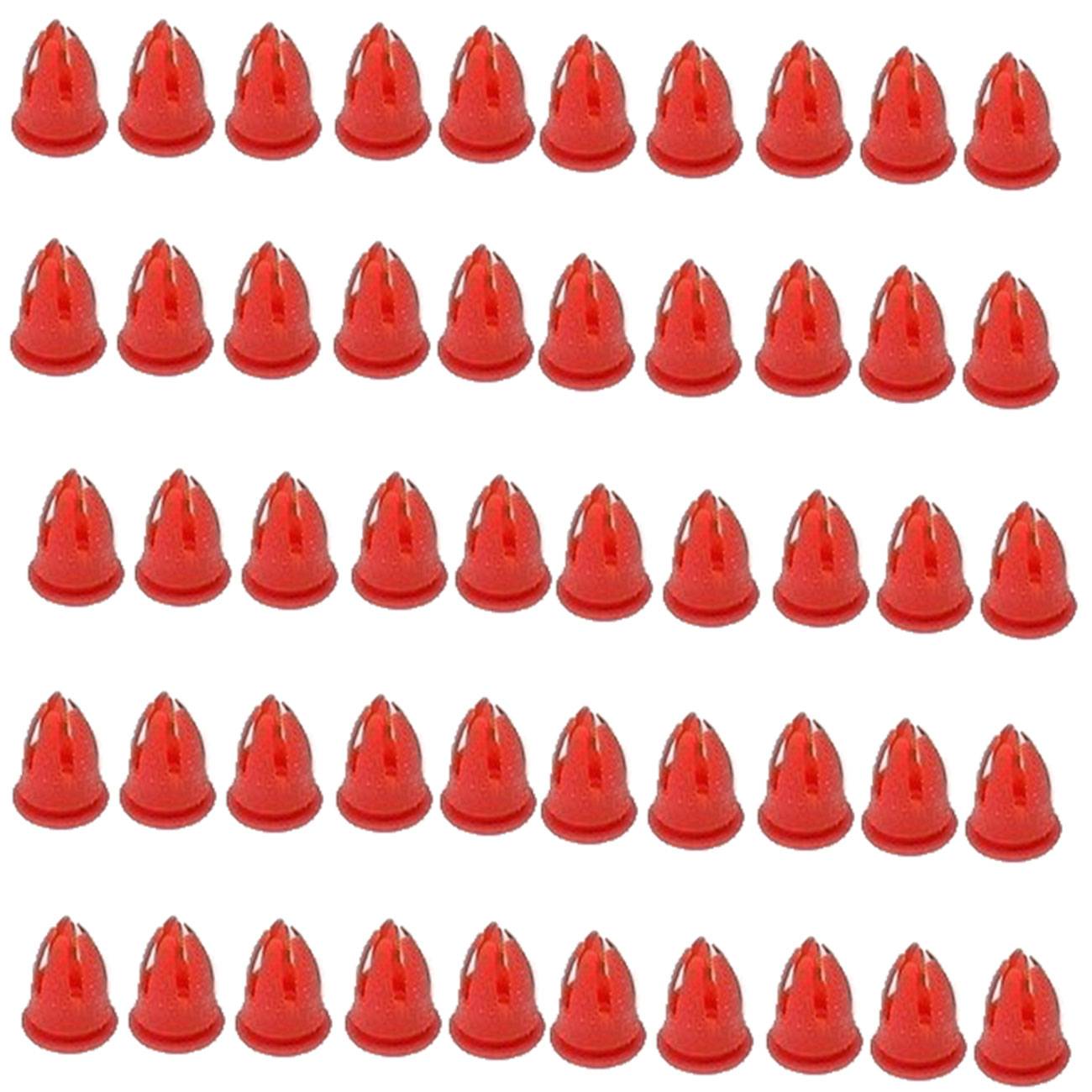 50 PCS Moulding Clips for Mercedes-Benz R107 W108 W109 W123 R129 A0019882081