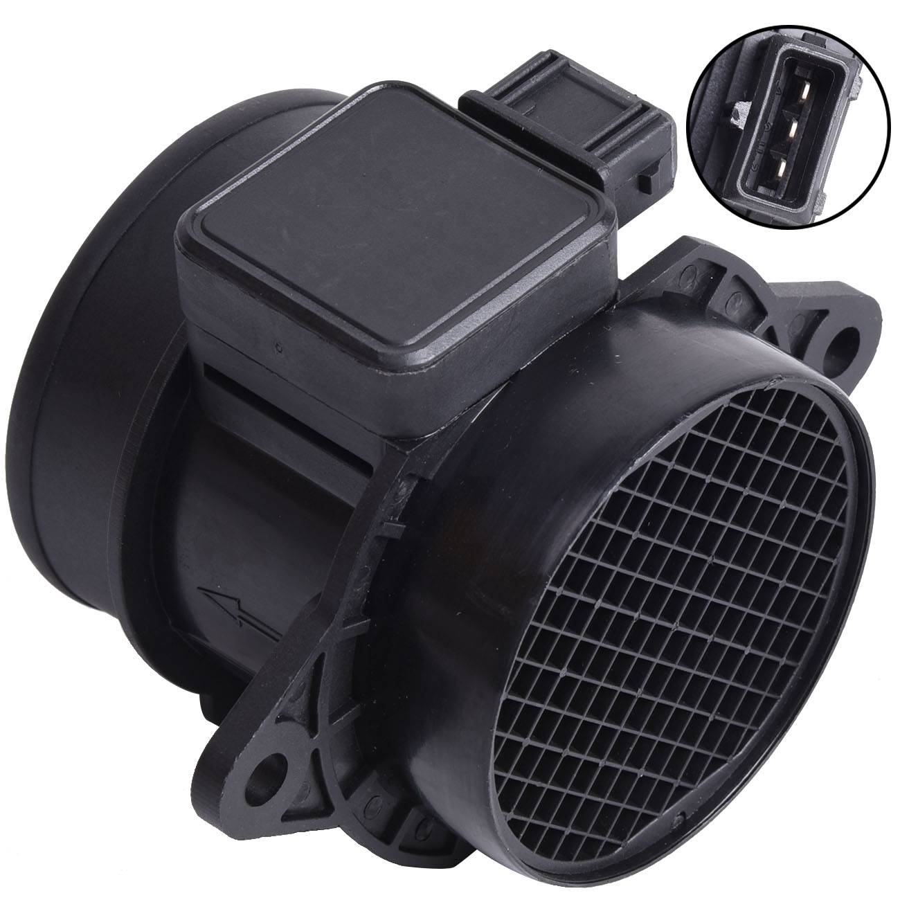 Mass Air Flow Meter Sensor w/ Housing MAF Fits Kia Rio 2001-2005 0K32A13210