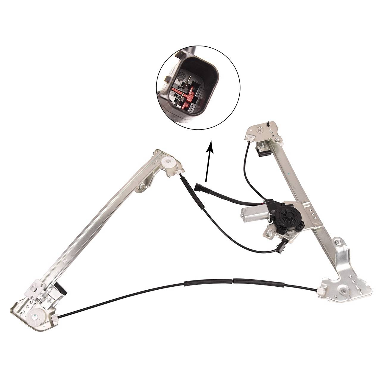 New Power Window Regulator w/ motor Front Right RH Passenger Side For Ford F-150