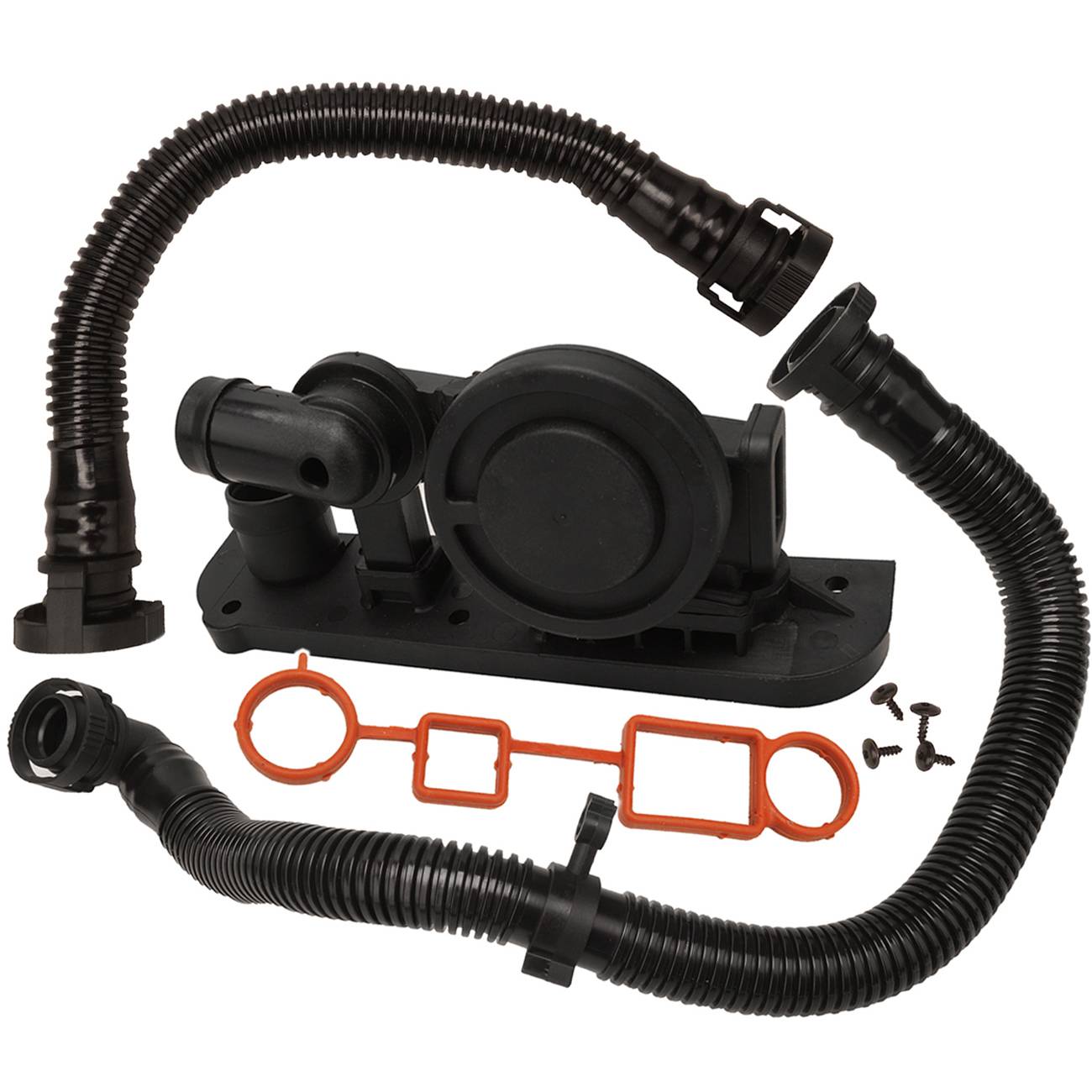 PCV Crankcase Vent Valve and Hoses Set Kit for VW Eos GTI Jetta Passat A3 A4 TT