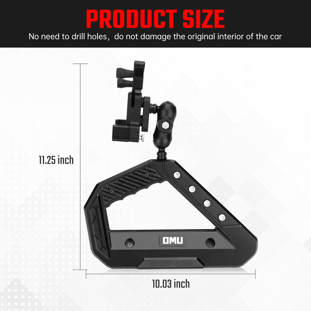 Center Console Grab Handle With Phone Holder For Ford Bronco 2021+