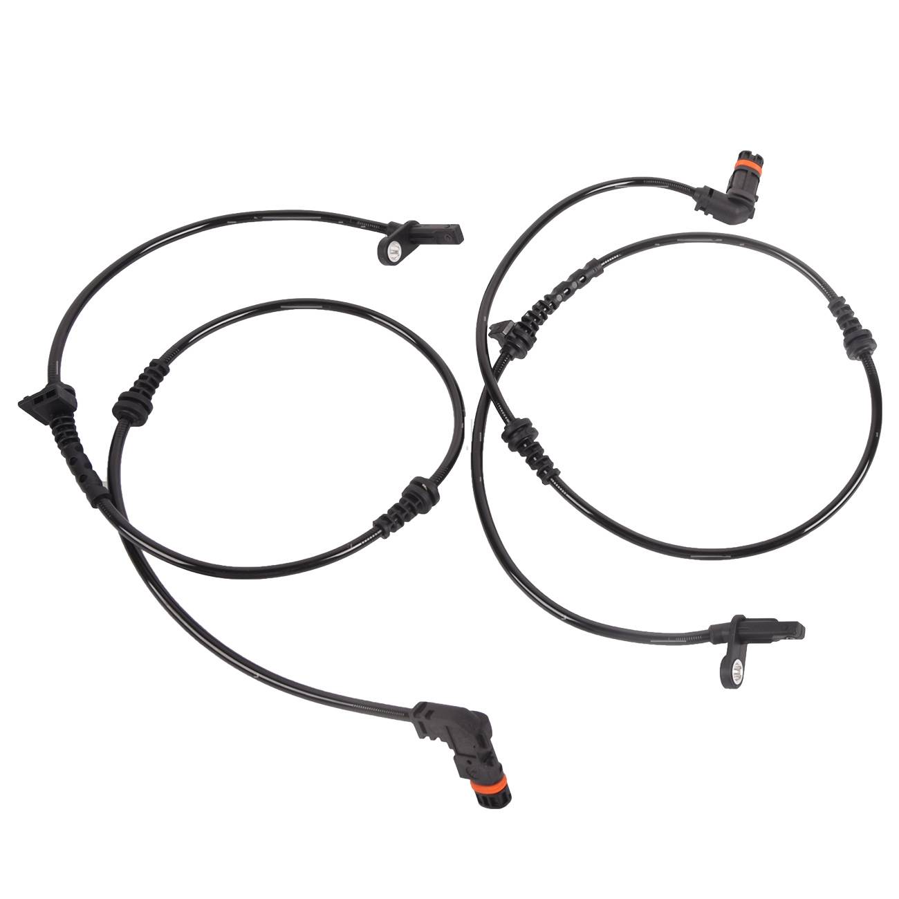 2Pcs ABS Wheel Speed Sensor Front L & R For 2215401417 Mercedes CL550 S350 S550
