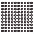 100X for Passport Acura MDX ILX 69-20 Fender Clip Retainer Bumper Rivet