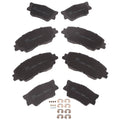 8Pcs Front & Rear Ceramic Brake Pads Kit Fits 2018-2023 Toyota Camry D2076 D1212