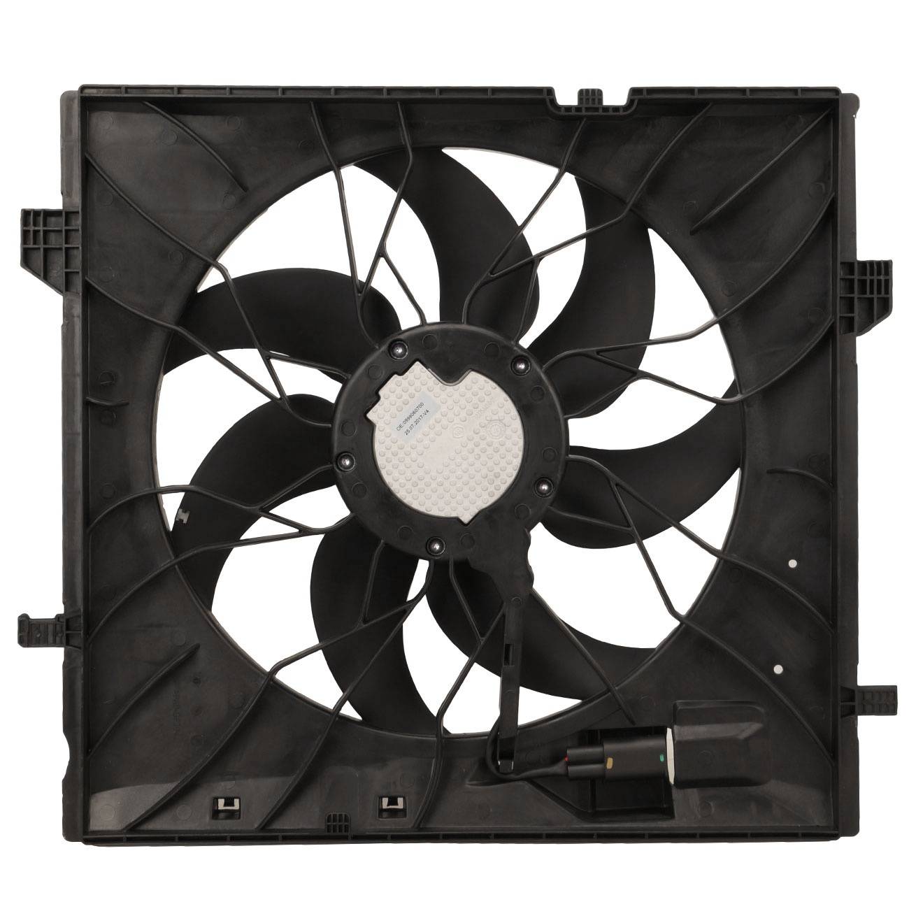 4Pin A/C Radiator Cooling Fan Assembly fit Mercedes W166 600W ML GLE 0999062400