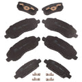 Front and Rear Ceramic Brake Pad Kit for Jeep Patriot Compass Dodge Avenger 2.4L