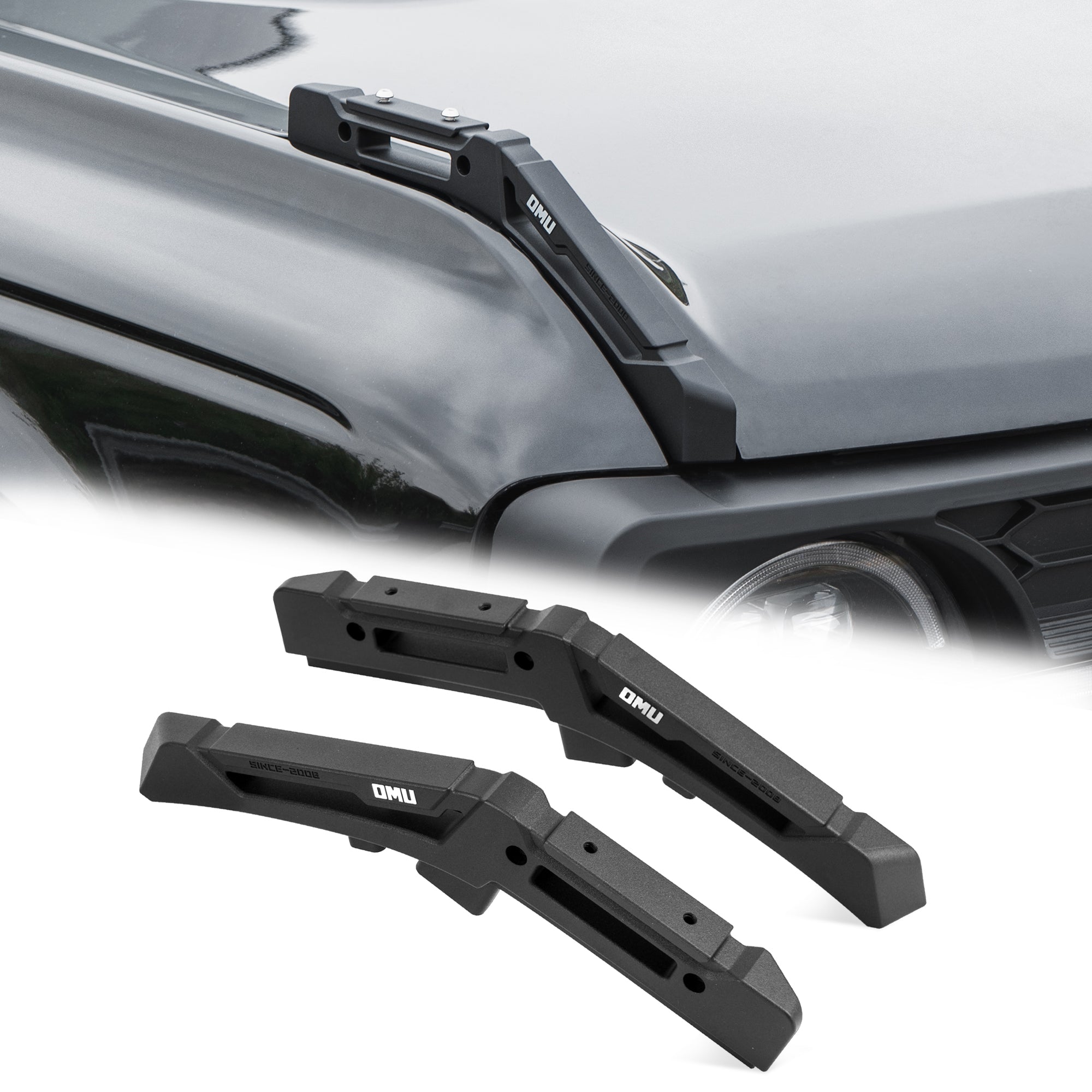 Aluminum Limb Riser Engine Hood Trail Sights Compatible with 2021+ Ford Bronco