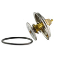 Engine Coolant Thermostat w/ Gasket for Mercedes Benz 190 280 300E 300TE 450SEL