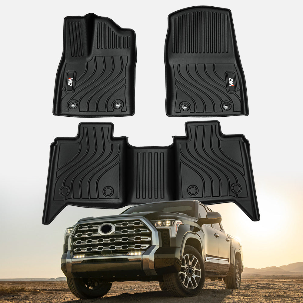Floor Mats Fit for Toyota Tundra CrewMax Cab 2022-2025