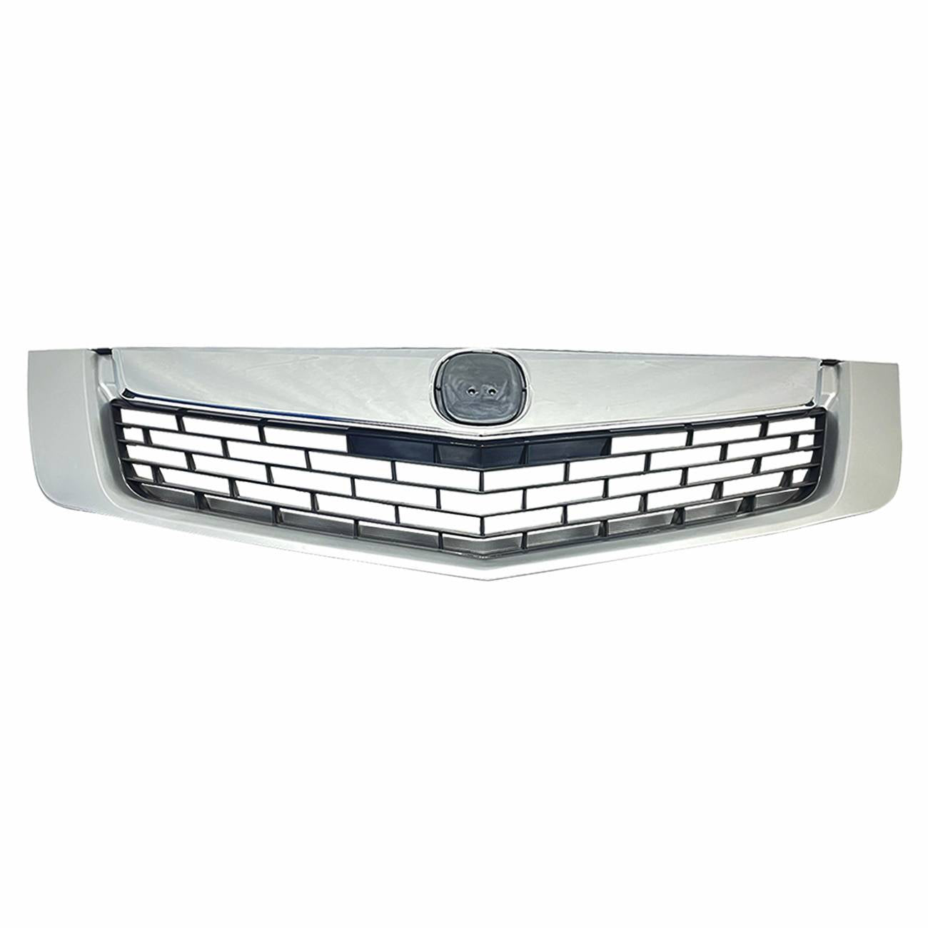 Front Upper Grill Grille with Molding Chrome Fits For Acura TSX 2009 2010