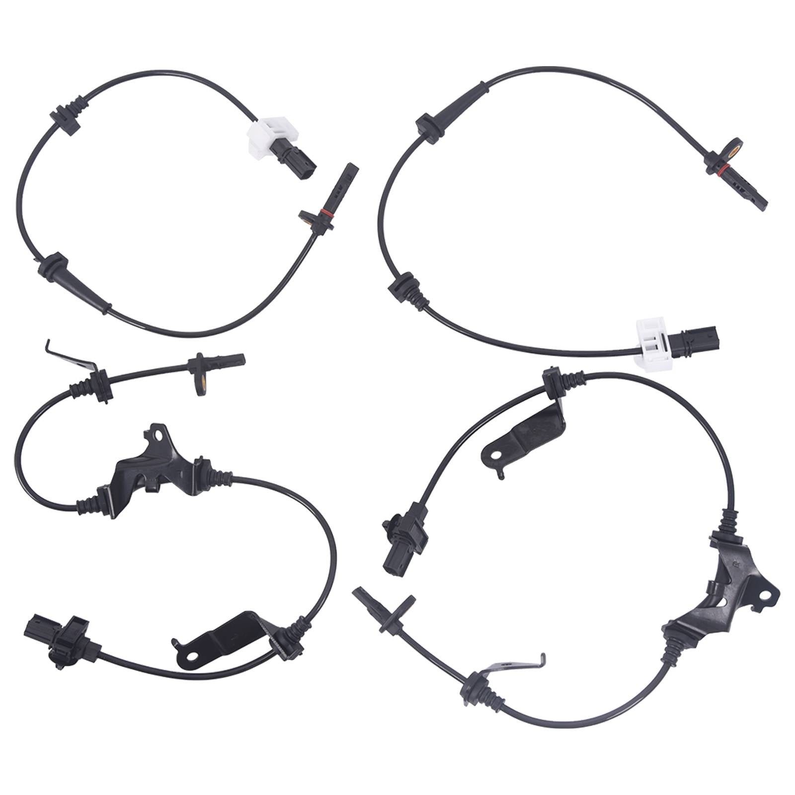 4X FL+FR+RL+RR ABS Wheel Speed Sensor For Honda Accord 2008-2012 Acura TSX 09-14