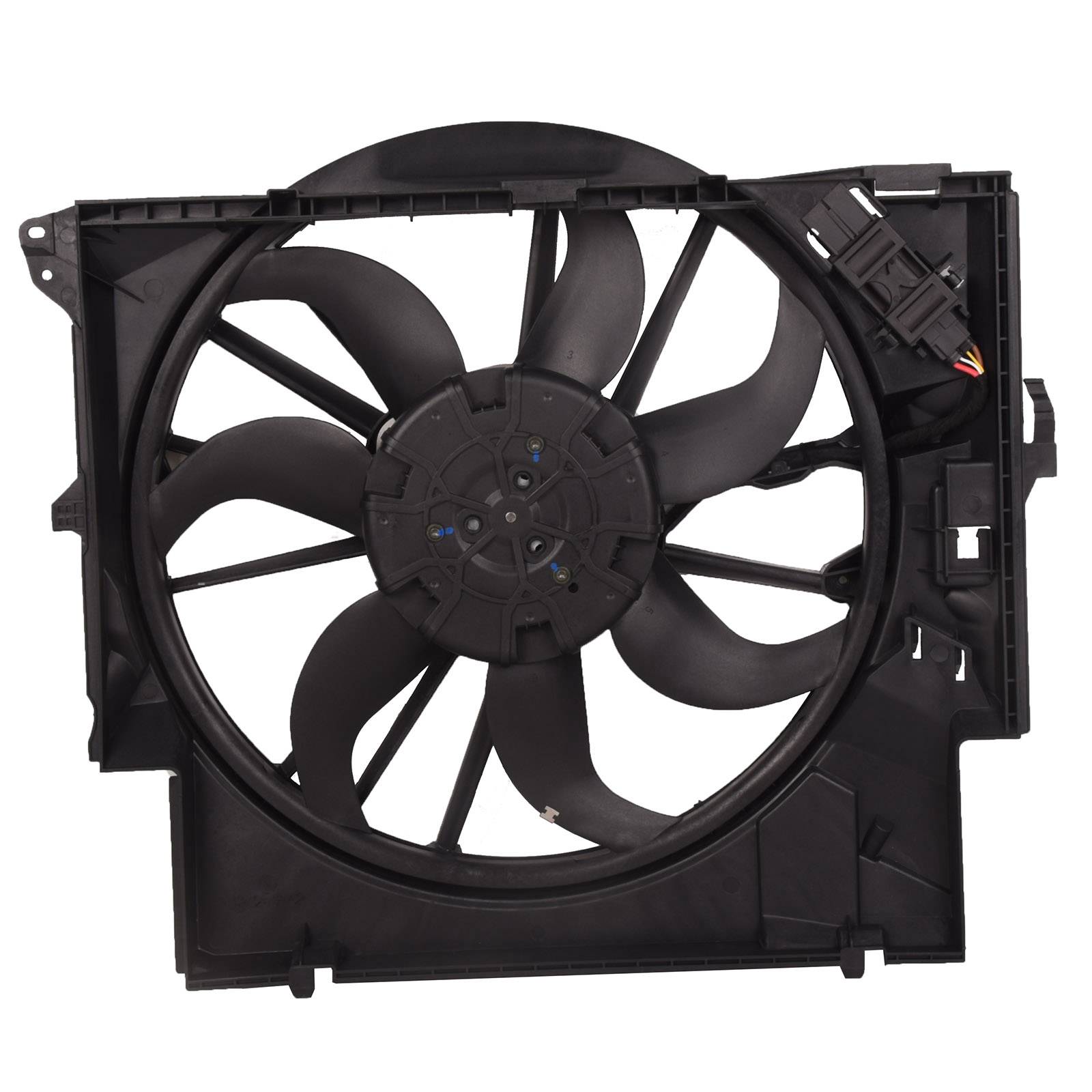 Radiator Cooling Fan Assembly 600W Fits BMW 135i 335i X1 Z4 2007-16 17427545366