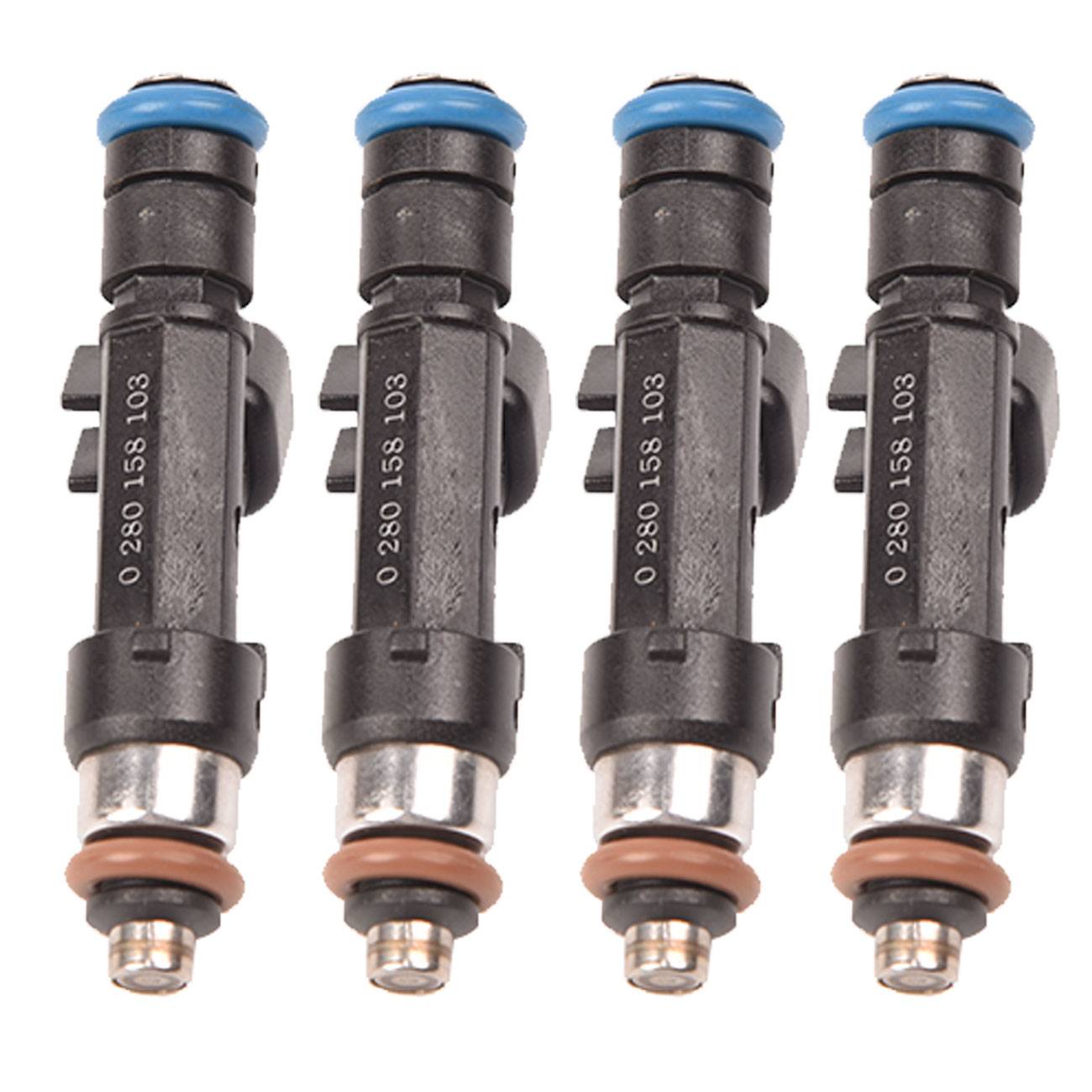 4Pcs 0280158103 Fuel Injectors Fits Mazda MX-5 Miata 3 5 6 2006-2015