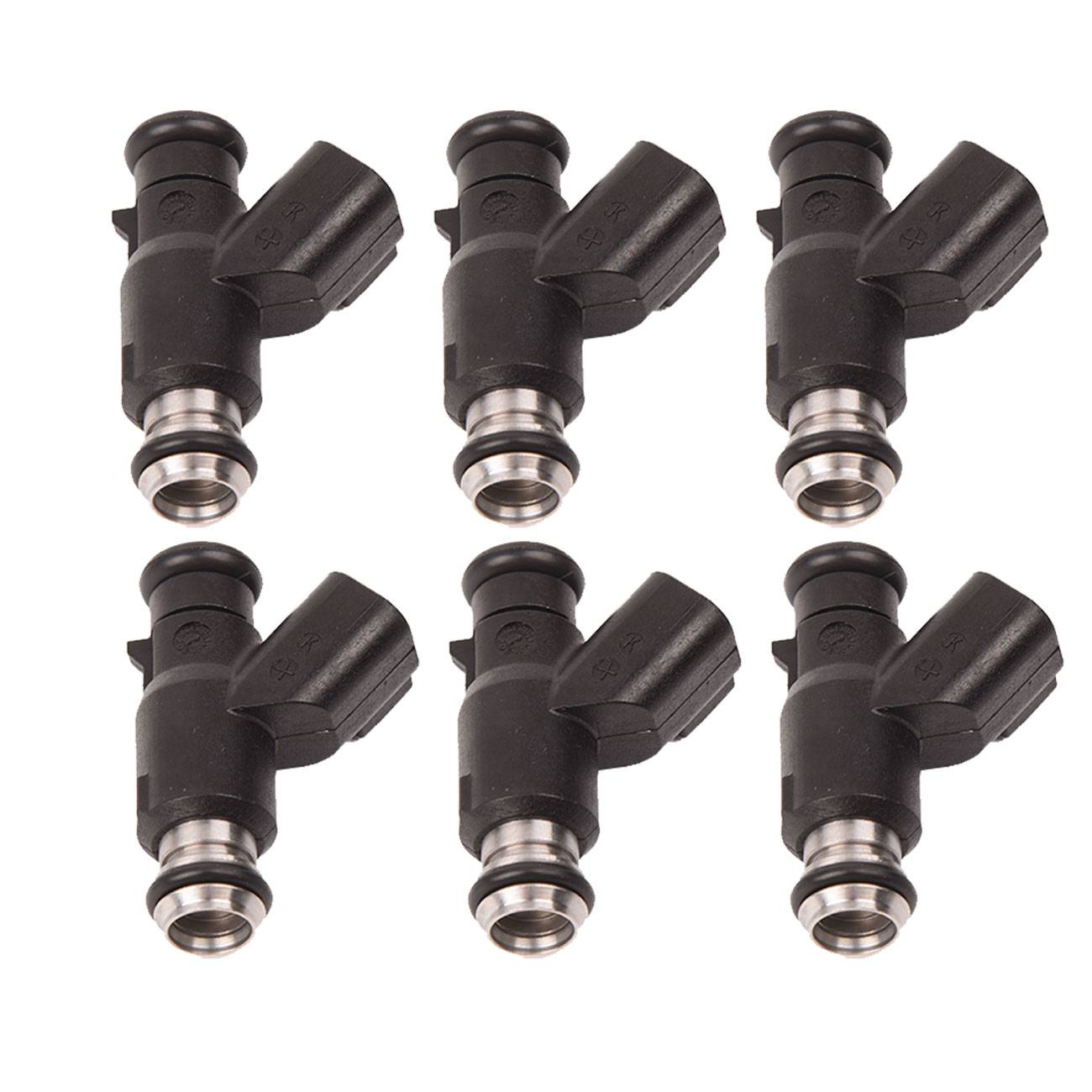 6Pcs Fuel Injector 353103C000 Fits Hyundai Veracruz Azera Genesis Sonata 2006-12