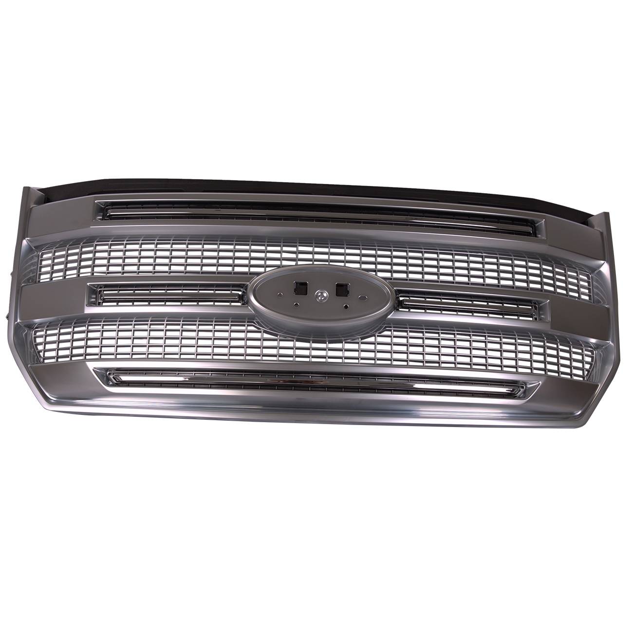 2015 2016 2017 FORD F-150 F 150 GRILLE GRILL CHROME W/O CAMERA FL3Z-8200-MA