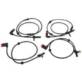4Pcs ABS Wheel Speed Sensor Front Rear LH & RH For Mercedes W216 W221 2007-2010
