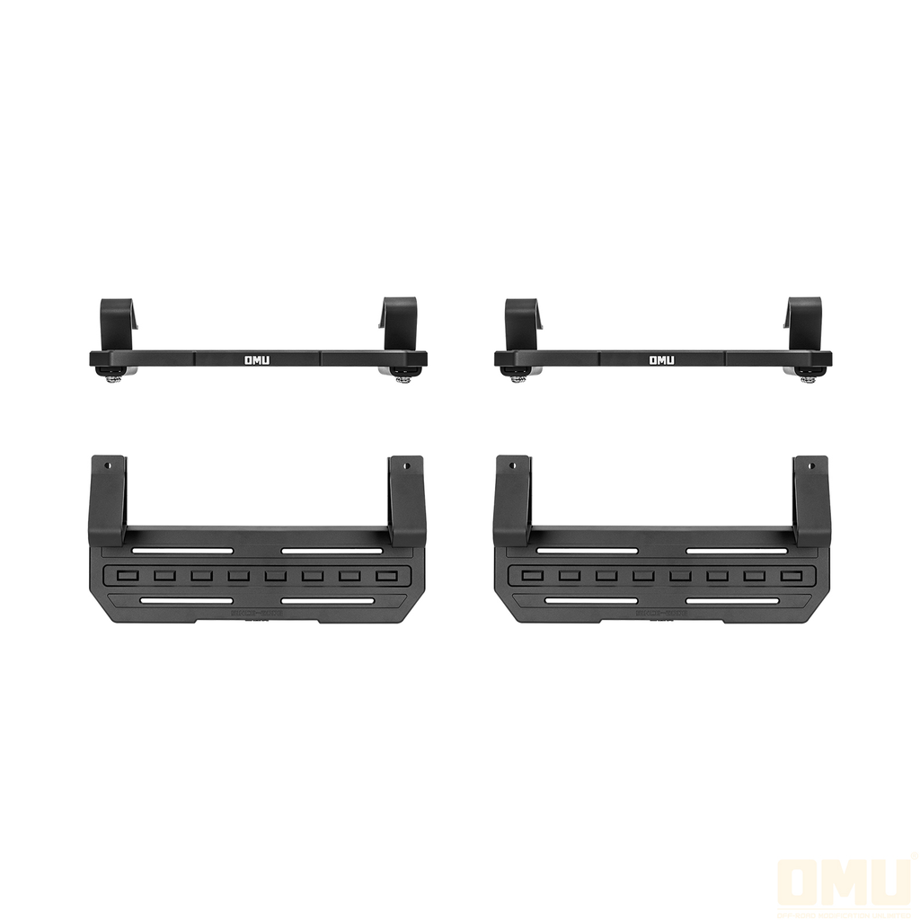 Running Board Side Step For 2021+ Ford Bronco 4 Doors with OEM Rock Rails
