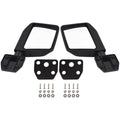 Half Door Rear View Mirrors For Jeep Wrangler JK 2007 - 2014 2015 2016 2017 2018
