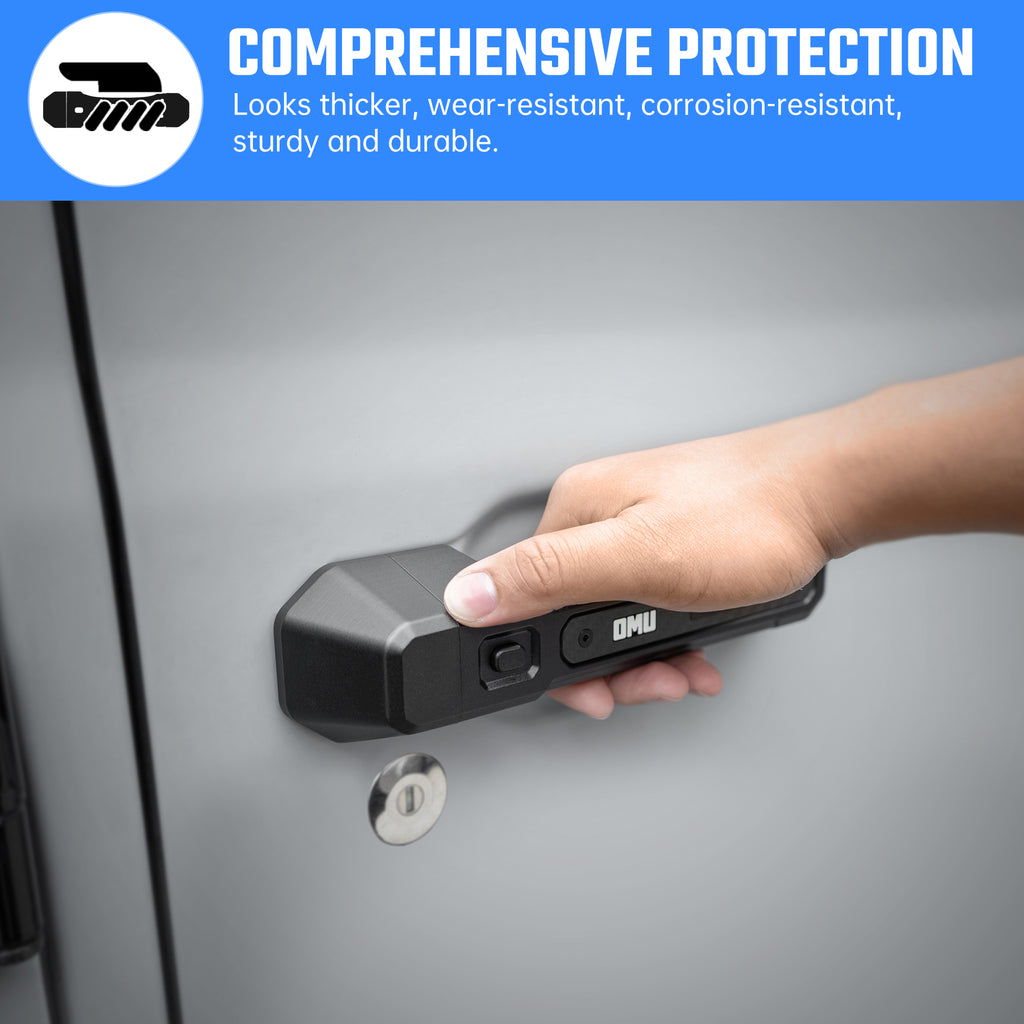 Door Handle Cover For Jeep Wrangler JL 2018+ 4 Doors 5 pcs