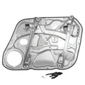 Front Left Driver Side Power Window Regulator w/ Panel for 09-12 Hyundai Elantra